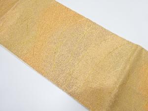 芝草模様織り出し袋帯